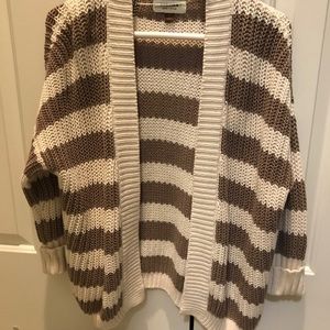 Sonoma sweater open front 3/4 sleeve cardigan